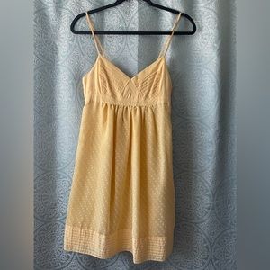 Yellow sundress, size small.